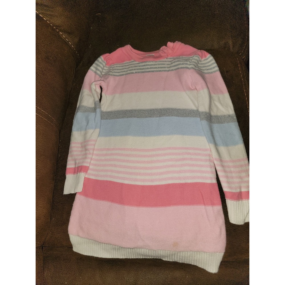 Gymboree cozy fairytale striped sweater dress size 6